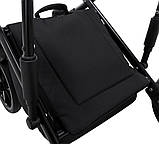 Коляска універсальна 2в1 Adamex Porto Light Tip TK-60 (сумка, кошик, чохол на ніжки) Темно-сіра, фото 10