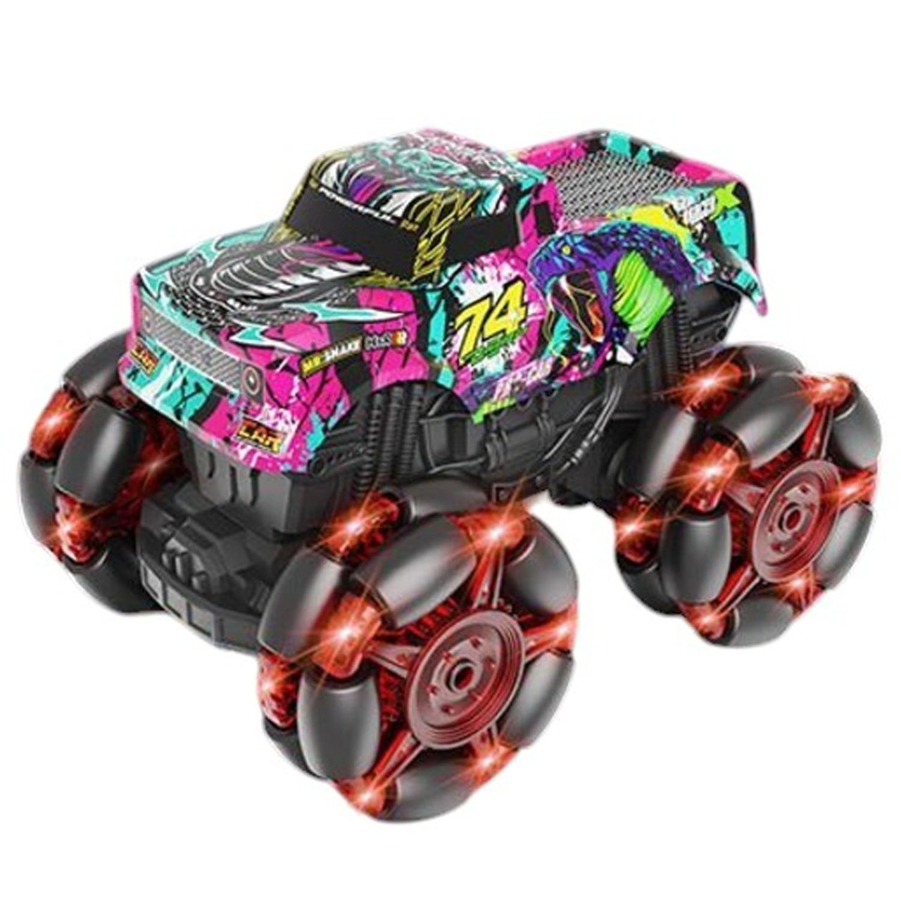 Машинка на радіокеруванні (2 кольори, 2.4GHz, підсвічування, звук, на акумуляторі) 000-034, фото 1