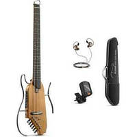 Портативна компактна сайлент гітара Donner Music HUSH-Ⅰ Silent Guitar Maple Natural EC1780