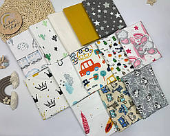 Пелюшка непромокаюча (фланель + мембрана) 70х50