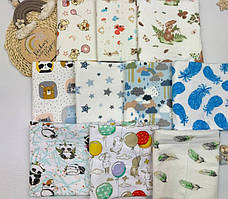 Непромокальна пелюшка (фланель + мембрана) 100х70