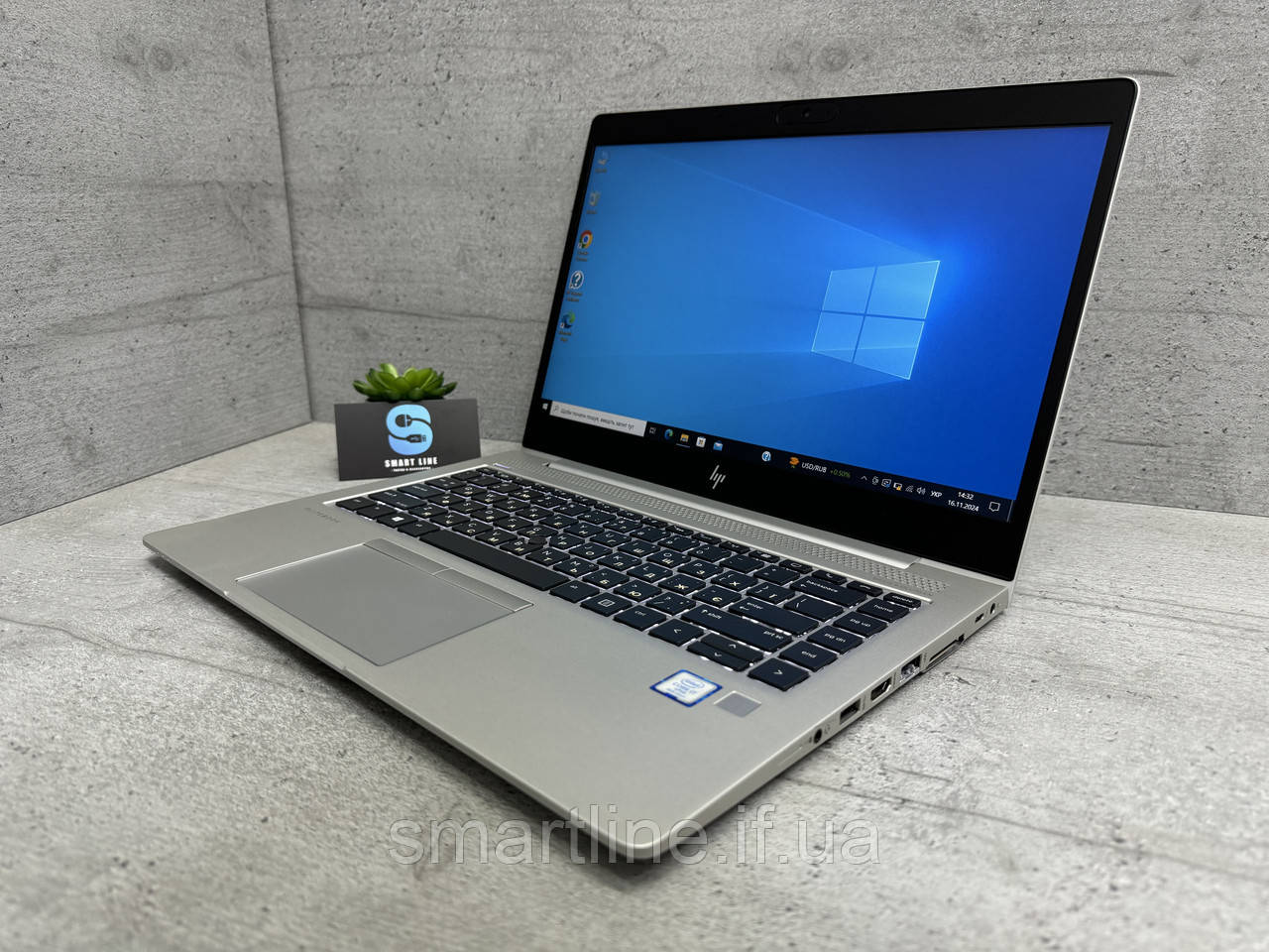Мультимедійний ноутбук Hp Хп 840 G5 i7-8650u 14" 256gb ssd FullHD ips 8gb ddr4