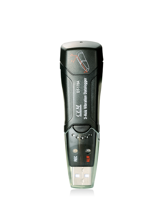 Логер реєстратор вібрацій (тривісний) CEM DT-178A