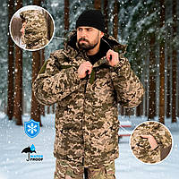 Куртка військова на флісі Піксель ЗСУ