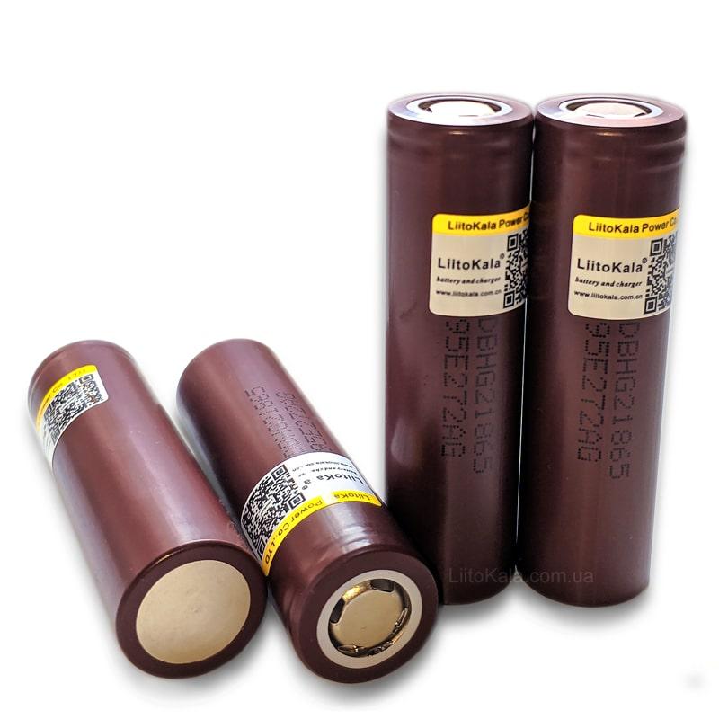 Акумулятор 18650 LiitoKala Lii HG2 3000 mAh 20 А li-ion високотоковий