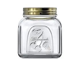 Банка Pasabache з кришкою для зберігання Homemade 500мл 80384/sl(12)