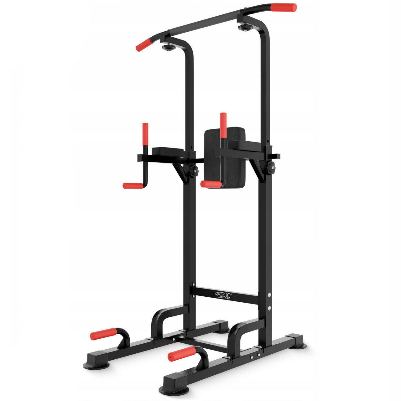 Багатофункціональна стійка для підтягувань 4FIZJO Pro регульована Black (P-5905973402620)