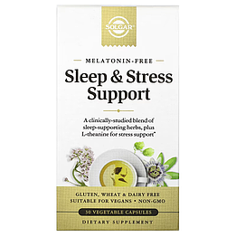 Sleep & Stress Support Solgar 30 капсул