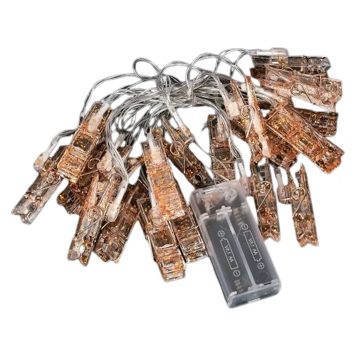 Гірлянда світлодіодна "Прищіпки" 3м Stenson R96133-W