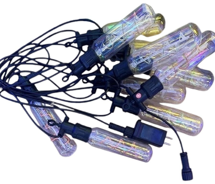 Гірлянда світлодіодна зовнішня "Лампочки спіраль" 5м 10led Stenson M50062-Y