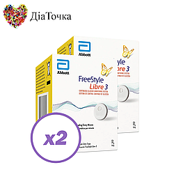 Сенсор FreeStyle Libre 3 (Фристайл Либре 3) 2 уп.
