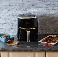 Мультипіч-аерофритюрниця Royalty Line AF-5605D 3.5 л 1200 Вт сенсорне керування 6 режимів таймер 60 хв блокування кришки