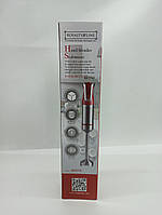 Блендер занурювальний Royalty Line RL-ESTM800 800Вт Red металева занурювальна частина плавне регулювання