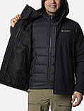 Куртка 3 в 1 чоловіча Columbia Cascade Peak™ VI Interchange Jacket, Чорний, фото 5