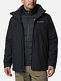 Куртка 3 в 1 чоловіча Columbia Cascade Peak™ VI Interchange Jacket, Чорний, фото 6