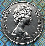 Монета Острова Святої Олени 25 пенсов 1973 р., фото 2