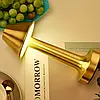 Настільна лампа металева з акумулятором PC-8231 Золотистий Настільна сенсорна LED-лампа, фото 9