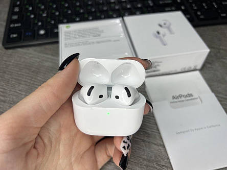 Бездротові навушники AirPods 4 для IPhone, IOS 18, Аірподс 4, фото 1