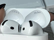 Бездротові навушники AirPods 4 для IPhone, IOS 18, Аірподс 4, фото 6
