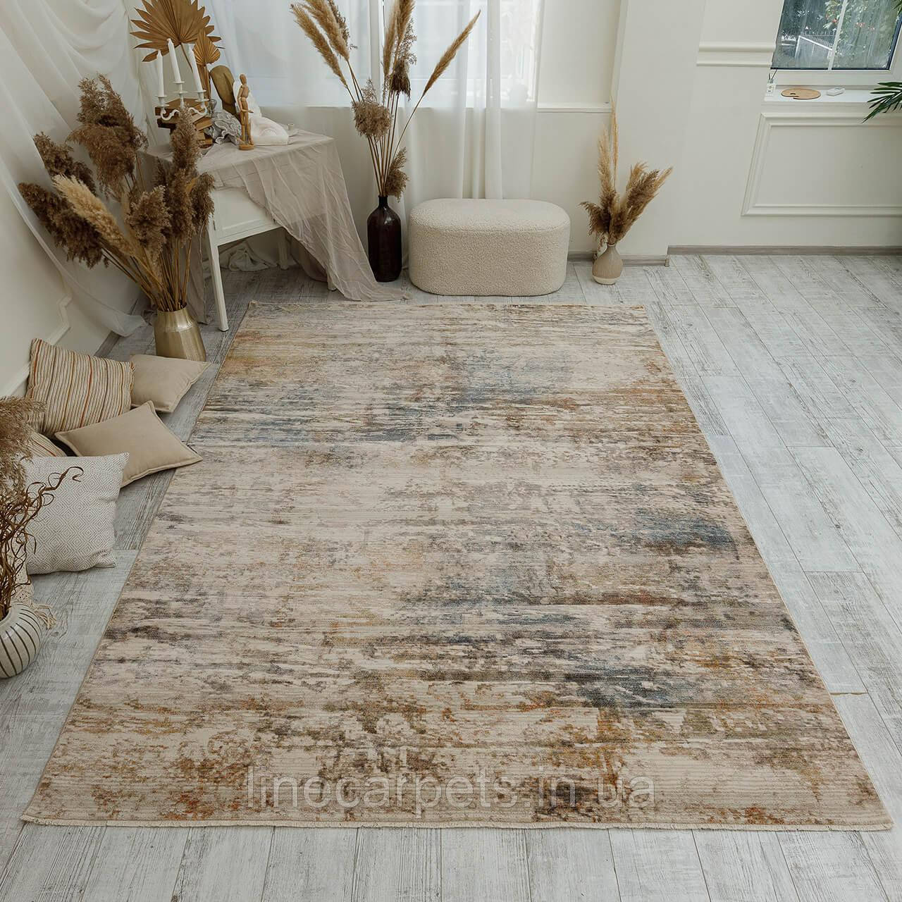 Синтетичний сучасний килим SEVEN DAYS 0953A kemik-beige, фото 1