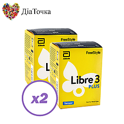 Сенсор FreeStyle Libre 3 Plus (Фристайл Лібре 3 Плюс) 2 уп.
