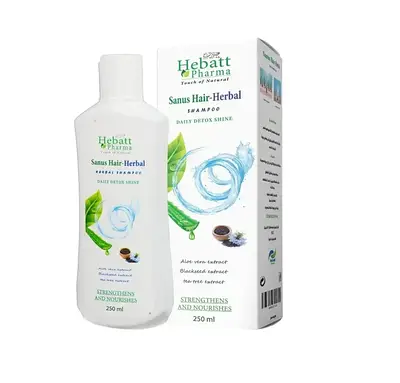Hebatt Pharma Sanus Hair Herbal Хебат натуральна продукція з догляду за організмом