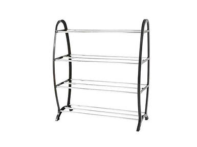 Полиця для взуття 4-яр. в асортименті 47*20*53см R97337 металпластик ТМ STENSON FG