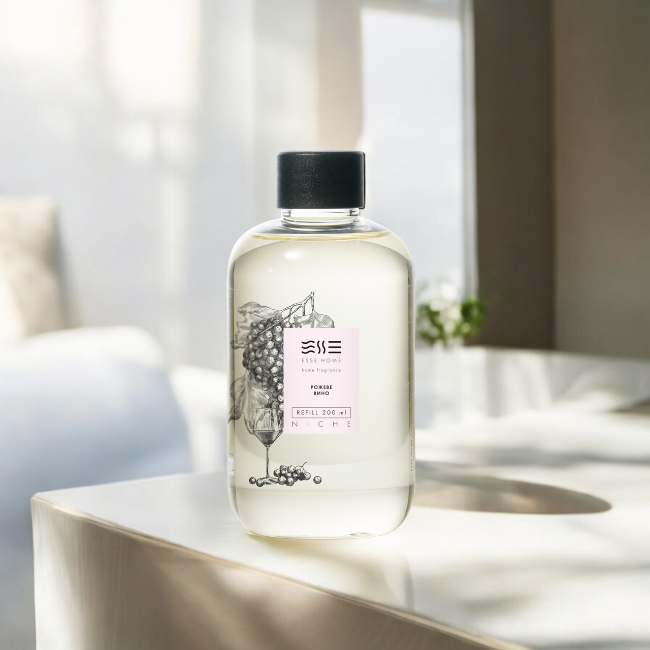 Рефіл Рожеве вино ESSE Home 200мл, фото 1