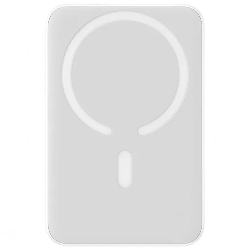 Портативний ЗП Power Bank Baseus Magnetic Mini 20W c БЗП 10000 mAh білий