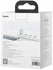 СЗУ Baseus Super Si Quick Charger 1C 25W EU White, фото 4