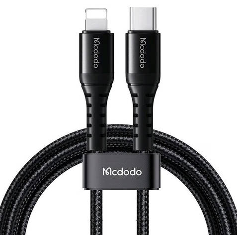 Кабель McDodo Type-C to Lightning 36W Data Cable 1m Black, фото 1