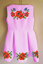 Пошите дитяче плаття під вишивку № 054-ПДП(м.п)