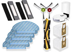 Комплект 14 шт запчастин для робота-пилососа ECOVACS Deebot T9 AIVI, T8 AIVI, N8 Pro, N5Series