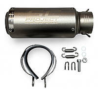 Глушник прямоток #XPT018, D60, сірий мат