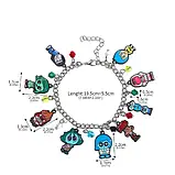 Браслет на руку дитячий з мультфільму Думками навиворіт Inside out шарм-браслет Fashion Jewerly, фото 4