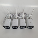 Система відеоспостереження WiFi Kit 5G, бездротовий комплект камер відеоспостереження, 4 камери 5G-5000, фото 8