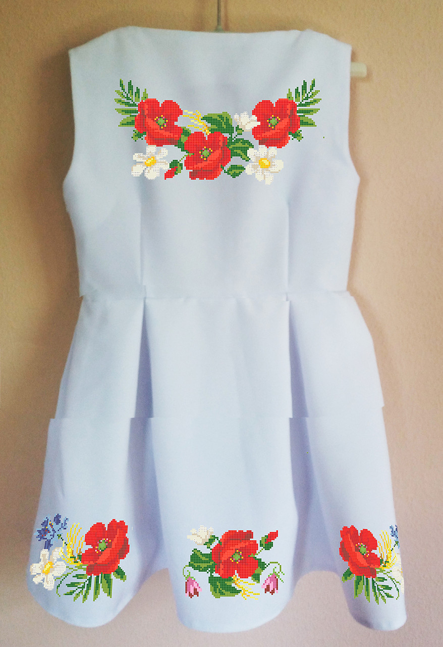 Пошите дитяче плаття під вишивку № 074-ПДП(м.п), фото 1