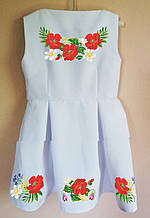 Пошите дитяче плаття під вишивку № 074-ПДП(м.п)