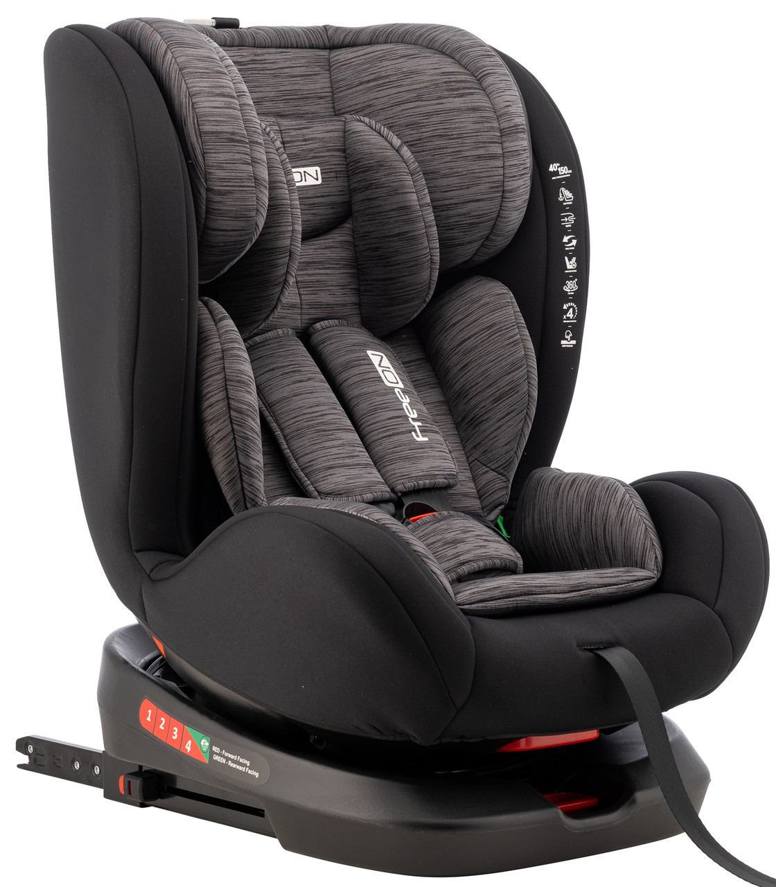Автокрісло FreeON Sierra, 40 - 150, black-grey, фото 1