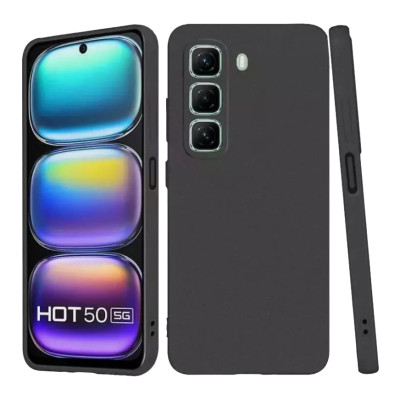Чохол до мобільного телефона BeCover Infinix Hot 50 (X6720) Black (712282), фото 1
