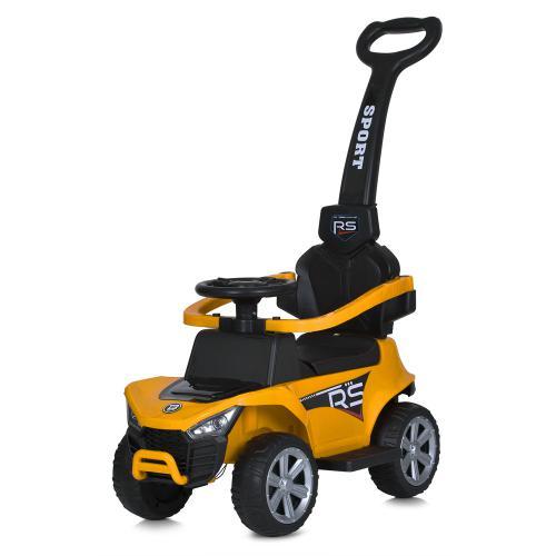 Каталка-електротолокар Bambi Racer RS з пультом керування (жовтий колір), фото 1