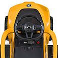 Каталка-електротолокар Bambi Racer RS з пультом керування (жовтий колір), фото 5