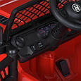 Дитячий електромобіль JEEP Outdoors (рожевий колір) 24V, 2 місця, 4 мотори, EVA, фото 3