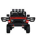 Дитячий електромобіль JEEP Outdoors (рожевий колір) 24V, 2 місця, 4 мотори, EVA, фото 6