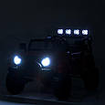 Дитячий електромобіль JEEP Outdoors (рожевий колір) 24V, 2 місця, 4 мотори, EVA, фото 8