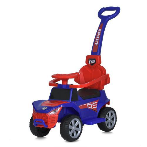 Каталка-електротолокар Bambi Racer RS з пультом керування (синьо-червоний колір), фото 1