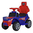 Каталка-електротолокар Bambi Racer RS з пультом керування (синьо-червоний колір), фото 4