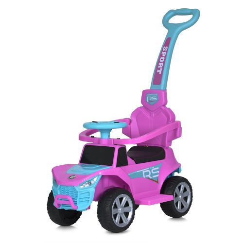 Каталка-електротолокар Bambi Racer RS з пультом керування (рожевий колір), фото 1