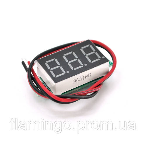 Цифровой вольтметр Voltronic 4-30V с погрешностью ±01% и подключением a ...