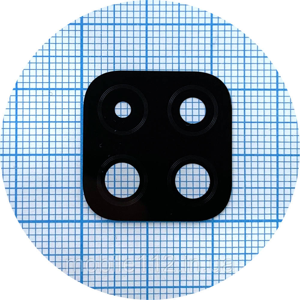 Скло камери Samsung Galaxy A22 5G A226B (чорне), фото 1